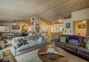 Dog-friendly home with a private hot tub near skiing, hiking, and biking