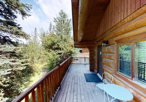 Dog-friendly lakefront wilderness resort cabin with deck, WiFi, & full kitchen
