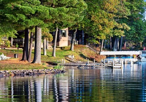 Dog-friendly suite w/ shared dock, tennis, basketball court & water views!