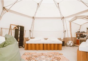 DOMO CAMP SYLT II - DOMO Glamping tent for 5P with Full equiped kitchen
