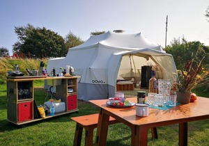 DOMO CAMP SYLT III - DOMO Glamping tent for 5P with Full equiped kitchen