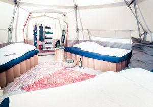 DOMO CAMP SYLT III - DOMO Glamping tent for 5P with Full equiped kitchen