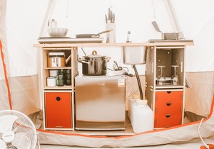 DOMO CAMP SYLT III - DOMO Glamping tent for 5P with Full equiped kitchen