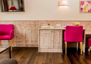 Doppelzimmer "Schwarzwald-Pop" mit WC und Dusche