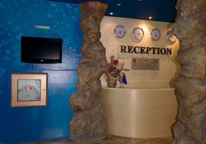 DOUBLE ROOM 8 in a quiet hotel with SEA VIEW