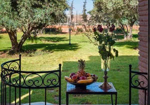 Double room in a charming villa in the heart of the palm tree Marrakech