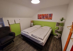 Double room west-facing balcony - Haus Diefenbach, Pension Ferienwohnungen