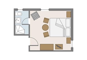 Double room Wiesenblick 503,512,603,308 - Seehotel Enzian