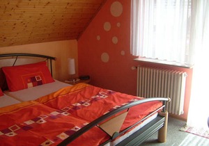 Double room with toilet and shower - Gästehaus Birgitte