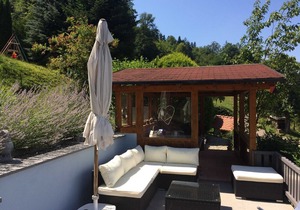 Double room with toilet and shower - Gästehaus Birgitte