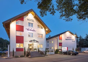 Double room with toilet and shower - Hotel Heuboden
