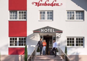 Double room with toilet and shower - Hotel Heuboden