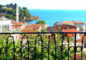 Double sea view studio with kitchen