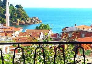 Double sea view studio with kitchen