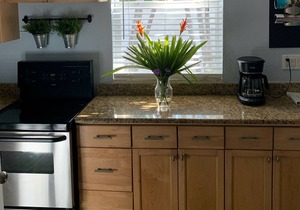Downtown Delray Studio With Private Yard.