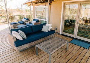 Dreamcatcher Safari Tent at Wahwahtaysee Resort on the San Marcos River