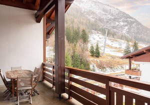 Duplex apartement for 8 persons in Vallorcine
