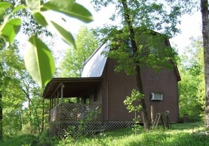 Enchanted Cabin-Seasonal View of Ouachita River