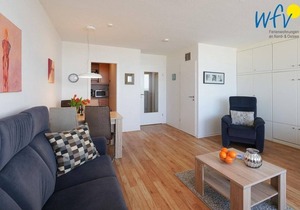 Enjoy a fantastic view of the North Sea! In this cozy fer