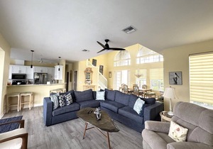 Enjoy Sunny warm days, lounging poolside at this home