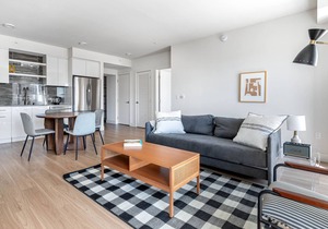 Epic Oakland 2BR w/AC, W/D, Sky Deck, next to BART, by Blueground