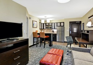Equipped King Suite | Free Breakfast, Business Center + Fitness Center Access