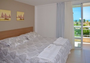 Excellent apartment with sea view, 105m2, 3 bedrooms, 450 m from Beach Park