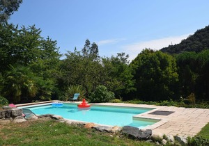 Exotic Holiday Home in Ardèche with Swimming Pool