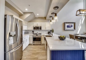 Experience mountain living in style at Corral 306E, a spacious, remodeled condo in Breckenridge.