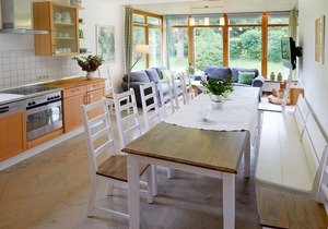 - Experience the country and be happy in the North of Hamburg - Garden villa below-