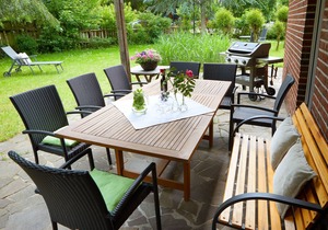 - Experience the country and be happy in the North of Hamburg - Garden villa below-