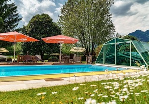 Familienzimmer mit Dusche, WC - Sport- und Familienhotel Bärenwirt