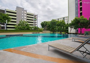 Family Apartment "My Home In Bangkok" C3/223 swimming pool, gym, courts, etc