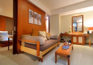 Family Suite Room 2 minutes walk to Kuta Beach