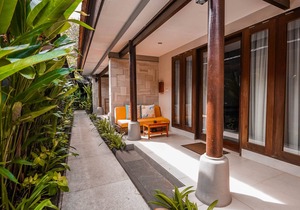 Family Suite Room 2 minutes walk to Kuta Beach