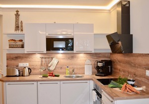 Fantastic luxury vacation apartment in Zingst, 1st row directly on the beach.