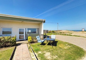 Fantastic chalet located alongside the beach.