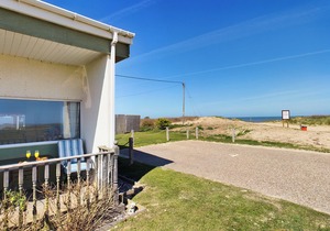 Fantastic chalet located alongside the beach.