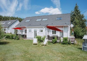 Ferienhäuser Insel Usedom Haus Jojo 7 - Blick aufs Achterwasser! Whirlpool und Sauna
