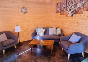 Ferienhaus für 4 Gäste mit 100m² in Rieden