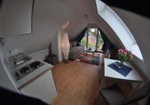 Ferienhaus Müritzzauber/1 Zimmer Dachgeschoss-Appartement