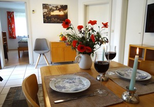 Ferienwohnung 1, 55 qm, 2 Schlafzimmer, max. 5 Personen