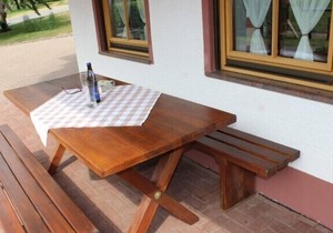Ferienwohnung 1, 58qm, 2 Schlafzimmer, max. 3 Personen