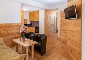 Ferienwohnung/2 Schlafr./du., WC; 50m² - Sport- und Familienhotel Bärenwirt