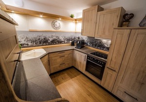 Ferienwohnung 3, Strahhüttn 90 m², 2-6 Personen, 2 Schlafzimmer, Wohnküche, Du/WC, WLAN
