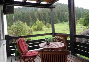 Ferienwohnung 4 Lärche, 43qm, 1 Schlafzimmer, max. 2 Personen