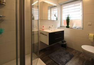 Ferienwohnung in Neßmersiel mit Garten und Feldblick