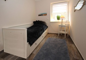 Ferienwohnung in Neßmersiel mit Garten und Feldblick
