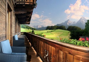 Ferienwohnung "Königssee" für 2-4 Pers., ca. 75 m², 2 Schlafzimmer, Wohnzimmer. Balkon