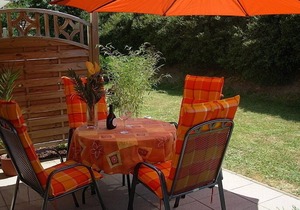 Ferienwohnung "Reinhard" mit Balkon in direkter Lage in Volkach